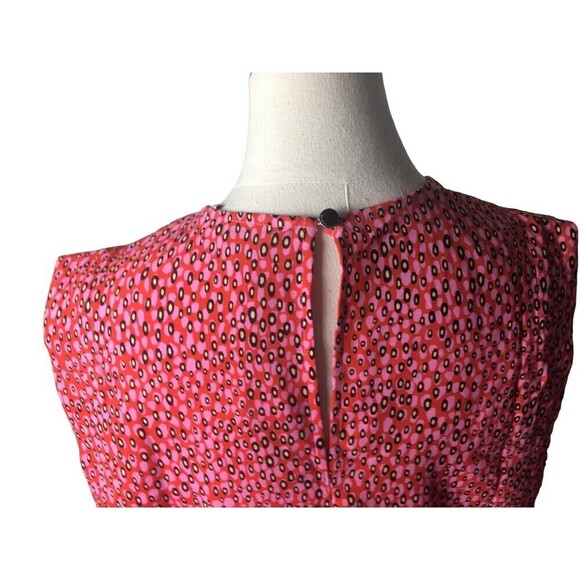 Ted Baker 2 Meika Top US 6 Boxy Sleeveless Strong Shoulder Preppy NEW $130 - Picture 7 of 9